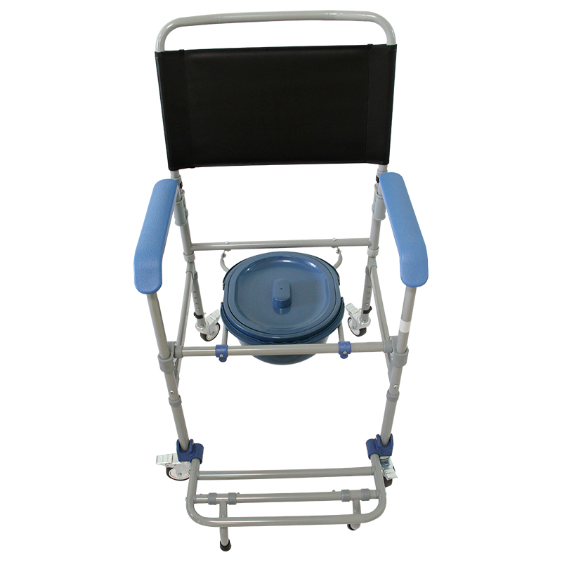wheeled shower chair commode (5)